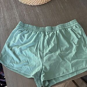 Green Women's Shorts